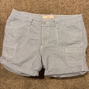 Levi's Women's Pinstripe Cargo Shorts